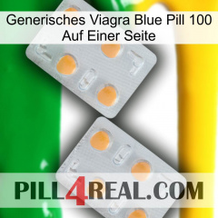Generic Viagra Blue Pill 100 On One Side 25